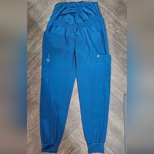 WonderWink Maternity Jogger XS Carribean Blue